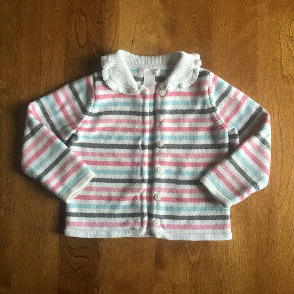 Janie & Jack striped sweater 4 - Picture 1 of 11